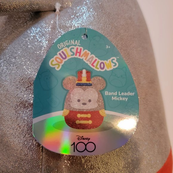 Mickey Squishmallow Sorcerer's Apprentice 14", holographic 'Special Edition' tag - Picture 2 of 16